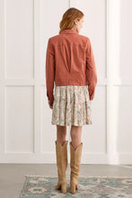 Load image into Gallery viewer, Tribal Button-Up Jacket With Back Pleat