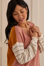 Load image into Gallery viewer, Tribal Combo Long Sleeve V-Neck Sweater