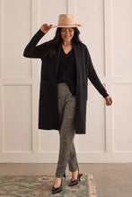 Load image into Gallery viewer, Tribal Open Coatigan With Patch Pockets