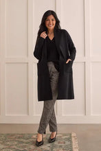 Load image into Gallery viewer, Tribal Open Coatigan With Patch Pockets