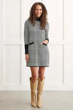 Load image into Gallery viewer, Tribal Mock Neck Sweater Dress