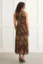Load image into Gallery viewer, Tribal Printed Plisse Halter Maxi Dress
